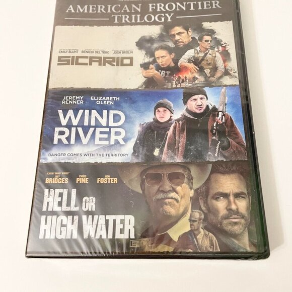 American Frontier Trilogy DVD Sicario Wind River Hell Or High Water - Picture 3 of 12